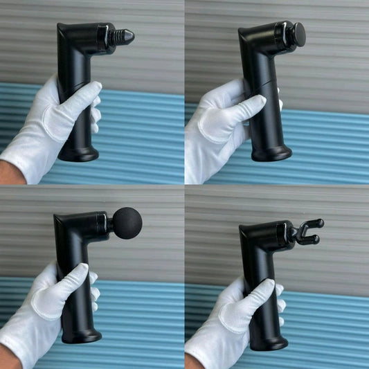 Mini Massage Gun – Deep Tissue Relief | 3 Heads | 20 Speed Levels | Type-C Rechargeable |