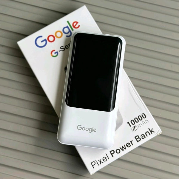 10000mAh Powerbank With 4 Build In Cables | Lithium Polymer Power Bank | Plastic Casing, Lightweight | Extra Ports | For Mobile, Earbuds, Smartwatch, Speaker, Tablet